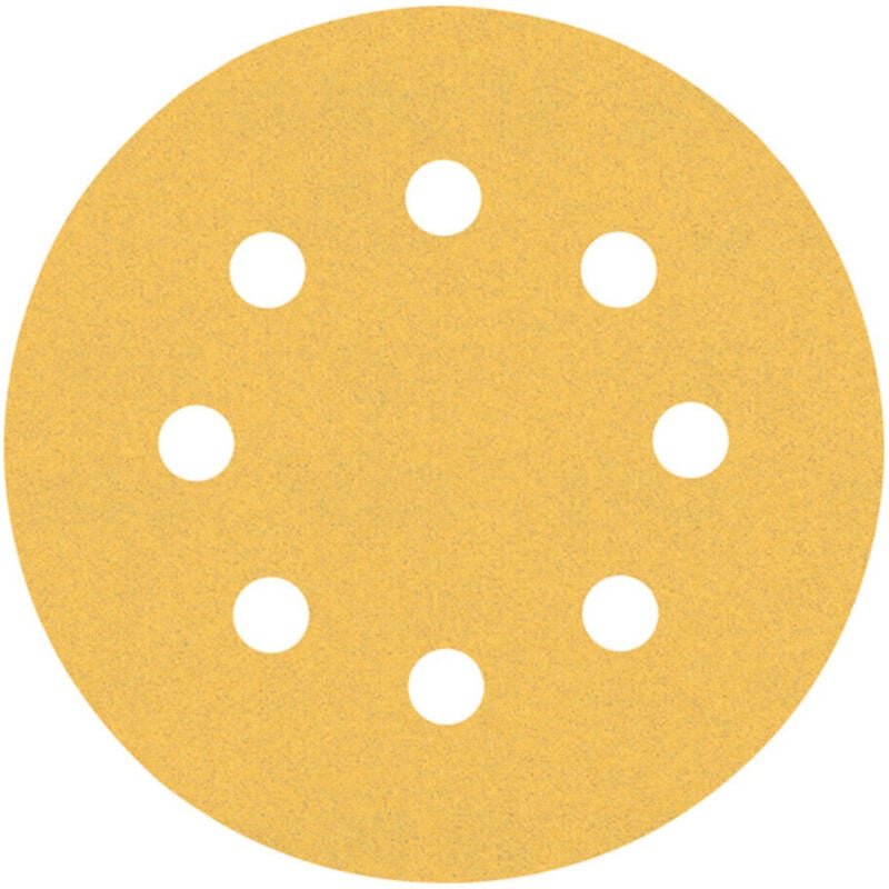Thumbnail - Professional Expert C470 Schleifpapier mit 8 Löchern für Exzenterschleifer, 115 mm, g 120, 5-tlg. (2608900797) - Bosch