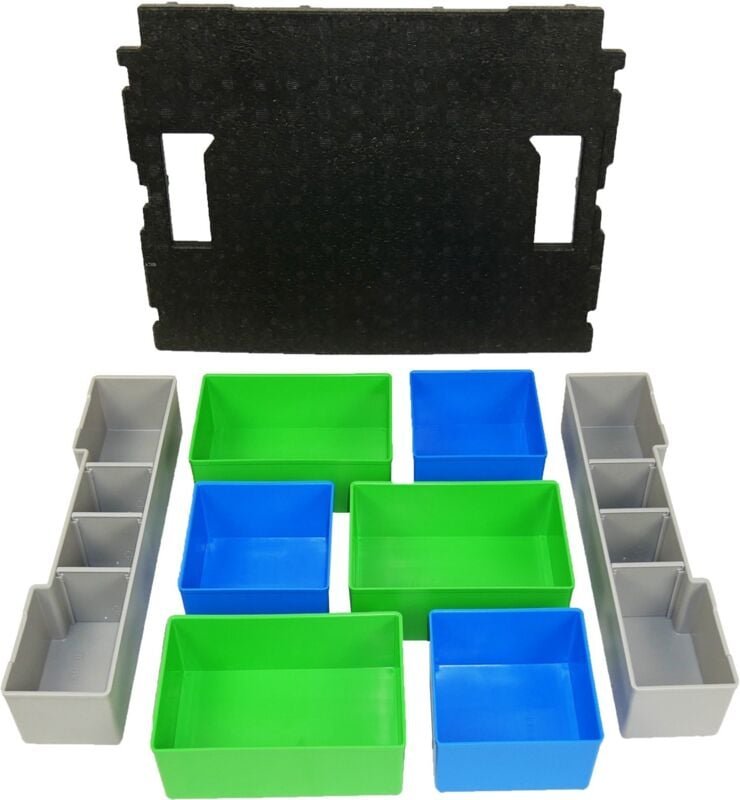 BS Systems Inset-Box-Set 8tlg. + Deckeleinlage
