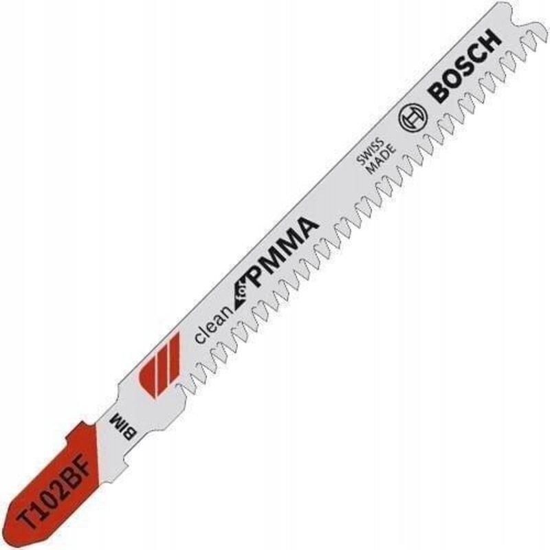 Bosch T102BF Stichsägeblätter Bimetall 91 mm