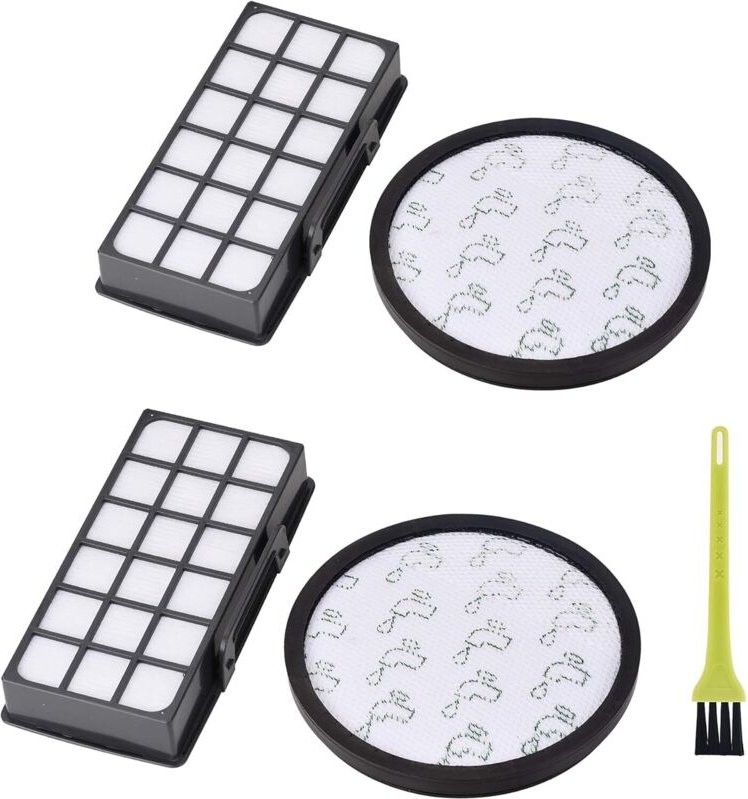 2 HEPA-Filtersets für Rowenta X Trem Power Cyclonic RO69XX Staubsauger