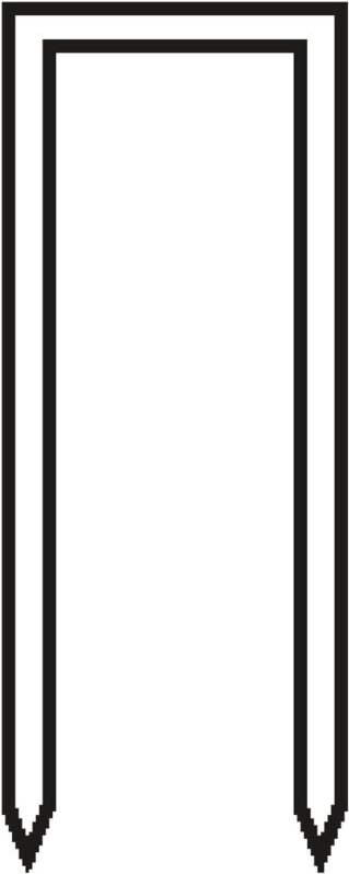 25 mm Klammern (ev 5.000 Stk.) airkraft 2405325