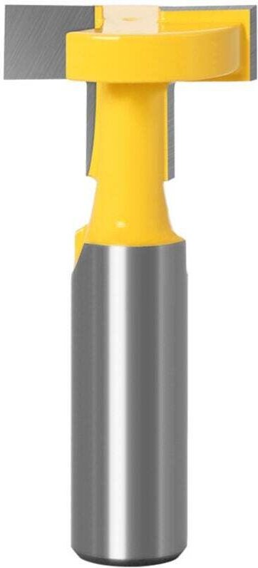 T-Nutfräser, 12-mm-Schaft, Hartmetall-Nutfräser für die Holzbearbeitung