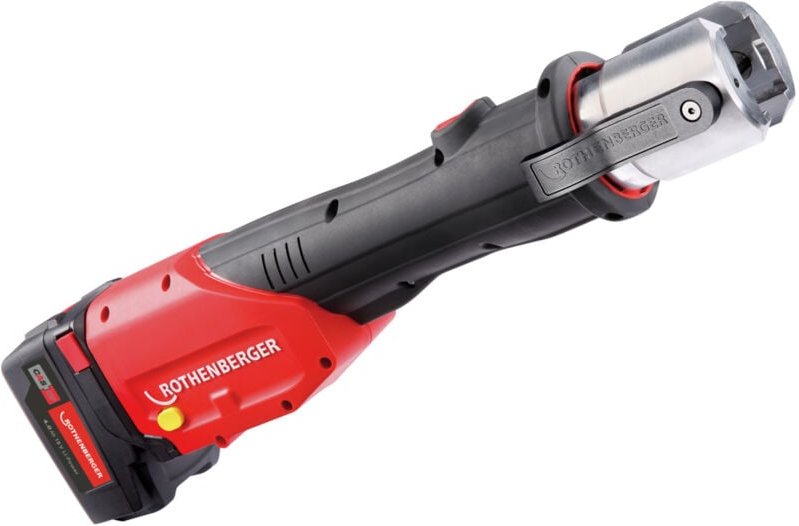 Rothenberger - Akku-Pressmaschine romax 4000 Basic Set inkl. 18V 4 Ah cas Akku