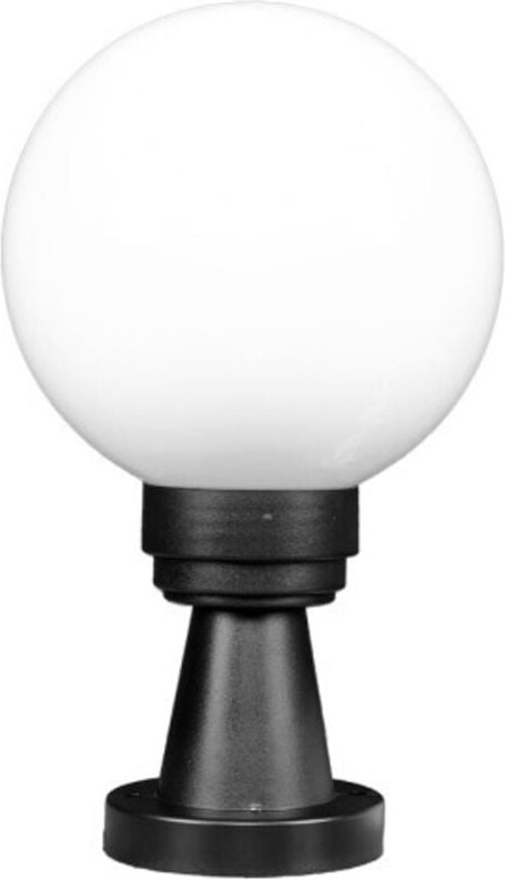 Abanto außenwandleuchte 1xe27 schwarz ip44 35x20x20x20 cm