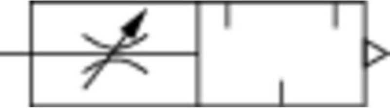 Imi Norgren Einschraubdrossel T20C1800 Außengewinde: 1/8' 1 St.