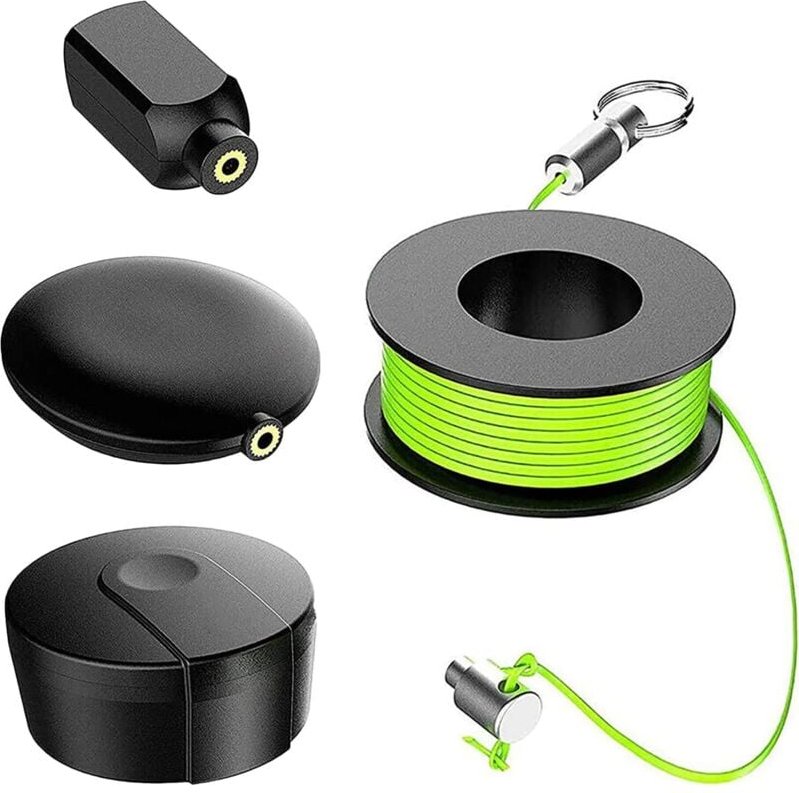 Drahtzieher, magnetisches Kabelziehwerkzeug, professionelles Schnappdraht-Führungsdrahtzieher-Wandmontage-Angelwerkzeug ...