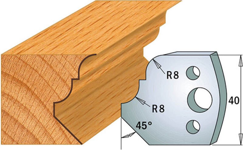 690.073 Paar Messer Kss 40x4mm