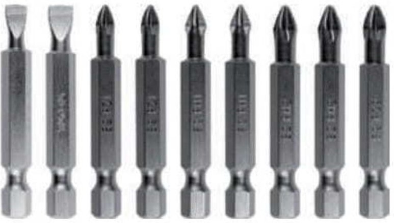 Yato - Schraubendreher-Bit-Set 50mm 10-teilig Mix YT-04832