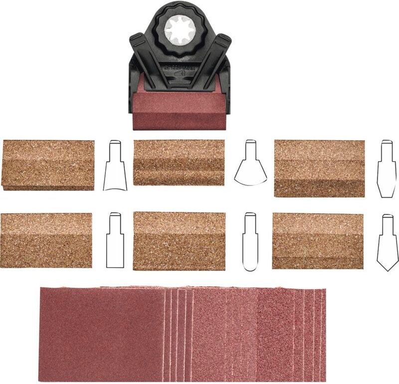 Profil-Schleifset slp für Multimaster - 63810031010 - Fein