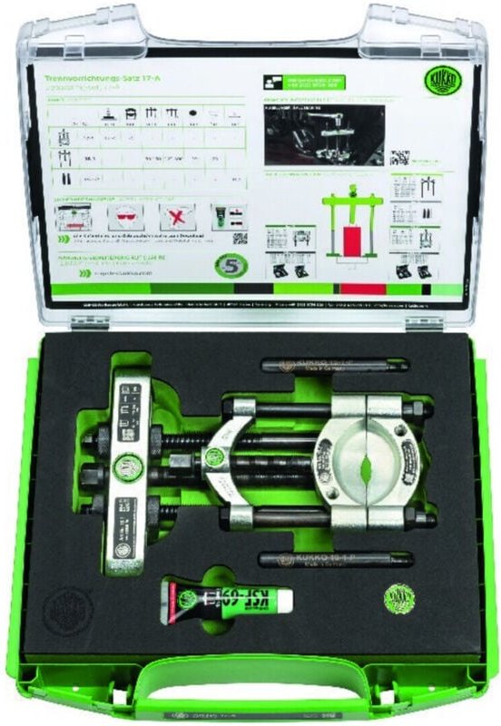 Kukko Trenn- und Abziehvorrichtungs-Sortiment im Kunststoffkoffer A