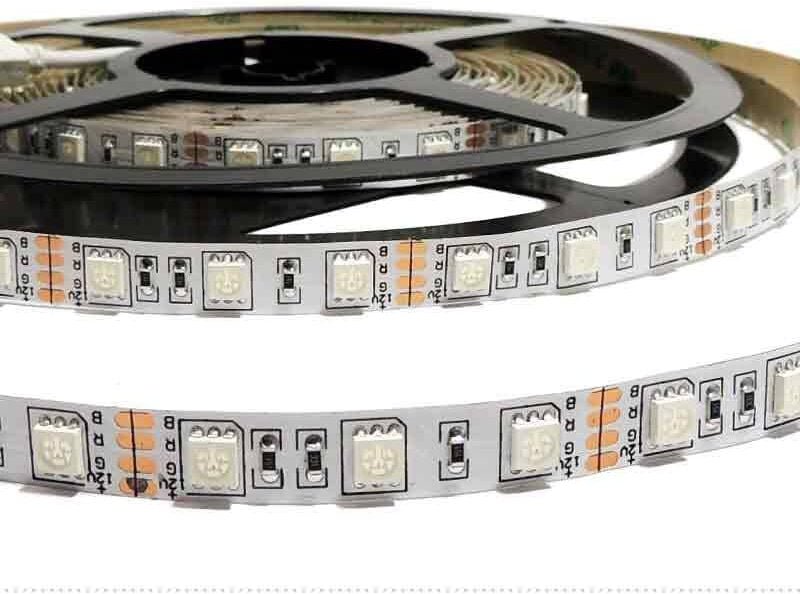 Barcelona Led - LED-Streifen 12V-DC 72W 10mm mehrfarbig rgb IP20 (SMD505050