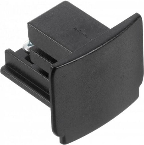 Endkappe für 3 Phasenschiene schwarz