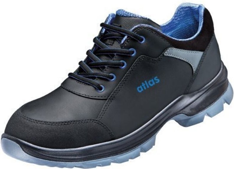 Sicherheitshalbschuh alu-tec 565 xp S3 esd src dguv w 12 Gr. 46 schwarz/blau - Atlas
