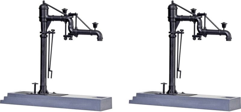 39422 H0 Wasserkran mit Gelenkausleger, 2er - Kibri