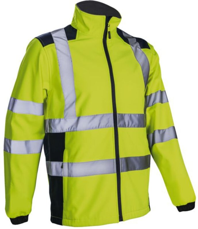 Softshell-Jacke Hivi Kanpa Neon-Gelb/marine T2xl
