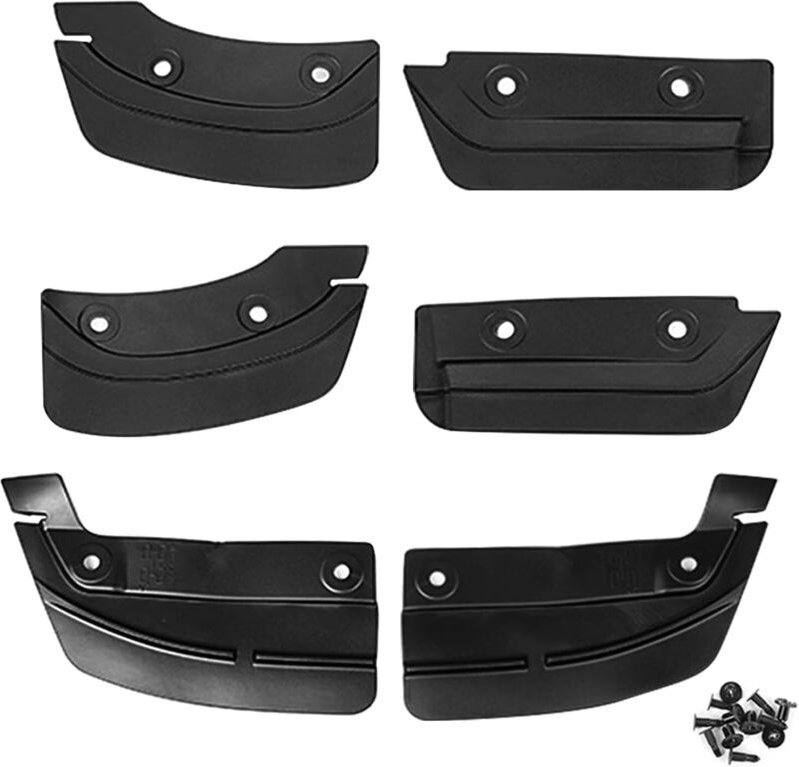 Set mit 6 Schmutzfängern für Tesla Model 3 2017-2023, Spritzschutz, bohrfreies Klebeband, Zubehör für Tesla Model 3 (Mod...