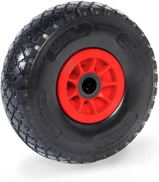 Polyurethanreifen 70602 Rad-Ø 260 mm Tragfähigkeit 150 kg PU-Bereifung, Kunststoff-Felge pu Block