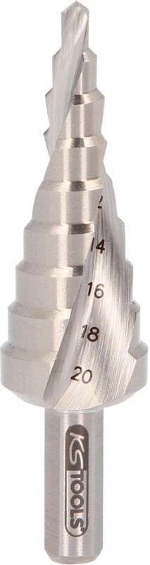 Hss Co 5 Stufenbohrer,Ø 4-20mm, 9 Stufen