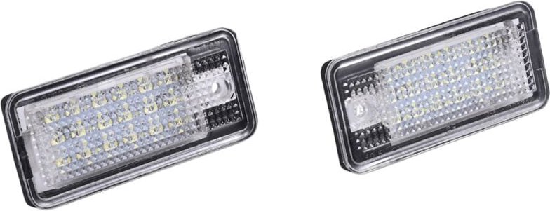Tlily - Auto led Kennzeichenbeleuchtung Lampe Weiß für - A3 S3 8P A4 B6 B7 A5 A6 4F A8 S8 C6