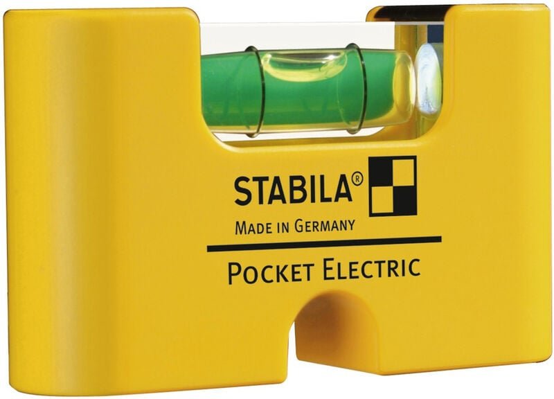 Pocket electric 17775 Mini-Wasserwaage 70 mm 1 mm/m - Stabila