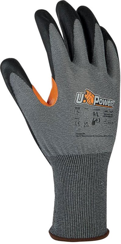 Atlas Arbeitshandschuhe HPPE-Nylon schnittfest c Grau 11/XXL - U-power