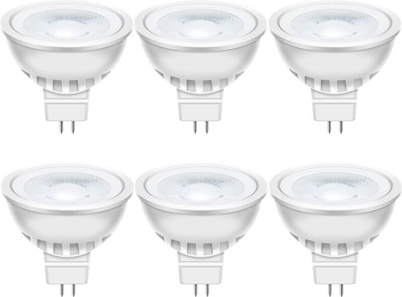 GU5.3 led warmweiß MR16 LED 5W Lampe 12V, 50 Watt ersetzt, 2700K Warmweiß 38° Abstrahlwinkel LED Spot MR16, 560Lm AC/DC ...