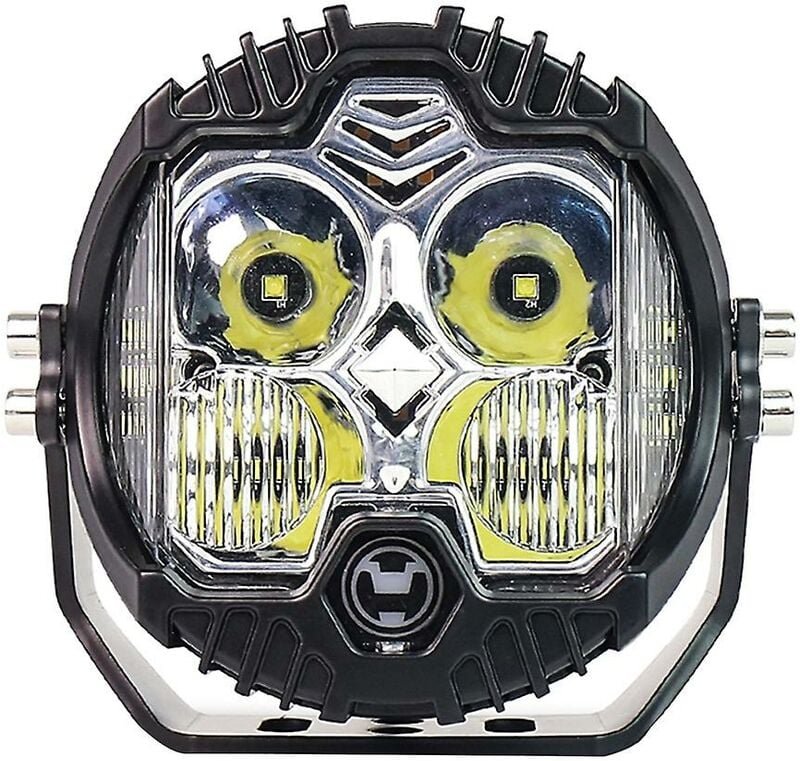 Woosien - 5 Zoll LED-Scheinwerfer 40 w 5000 lm 4 LEDs für Motorrad Offroad Uaz 12 v 24 v Arbeitslicht
