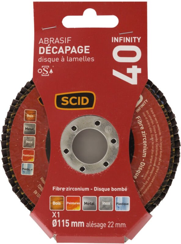 Zirconium-Scheibe Infinity Bombé ø 115 mm 40 1