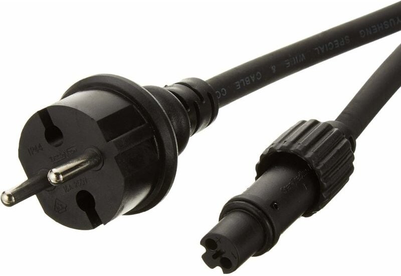 Best Season - Star Trading Anschlusskabel System Expo/Connecta/Focus, Startkabel, Schwarz, Außenbereich, 1,8 Meter