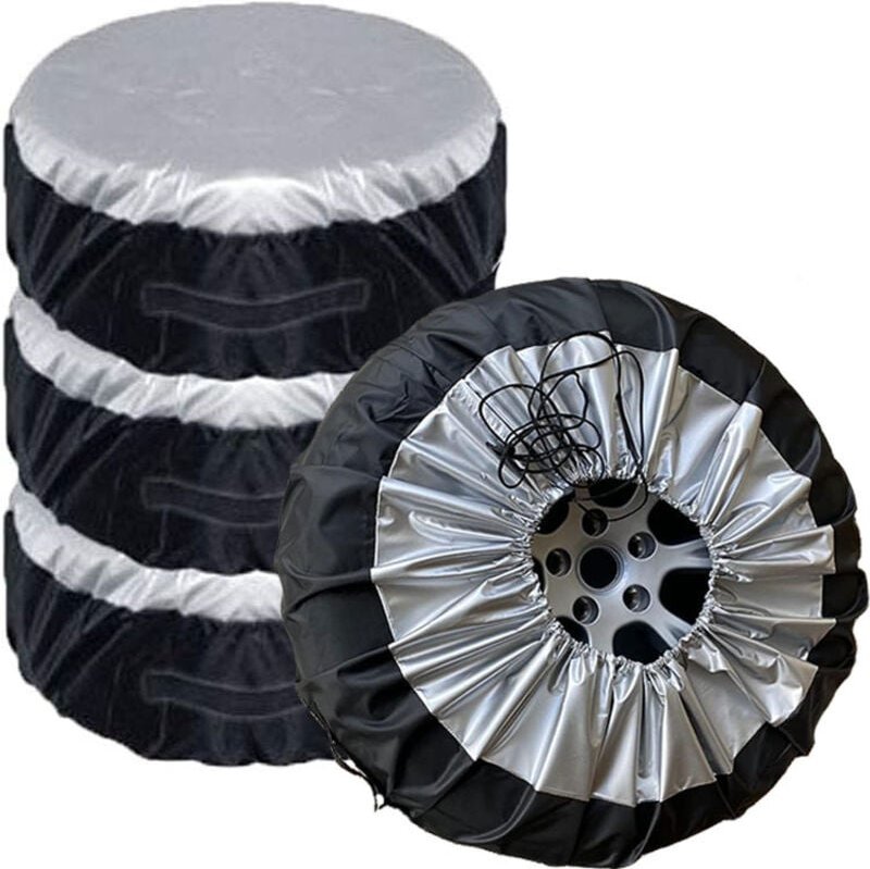 Reserveradabdeckung, staubdichte Aufbewahrungsabdeckungen für 13-19-Zoll-Reifen für Anhänger, Wohnmobil, Auto, lkw, Wohn...