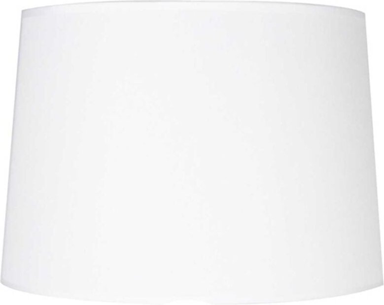 Lampenschirm - Shade - weiß - leinen - ø 40cm - E27 - - Mexlite