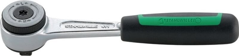 Stahlwille - 411-2K 11231011 Umschaltknarre 1/4' (6.3 mm) 118 mm