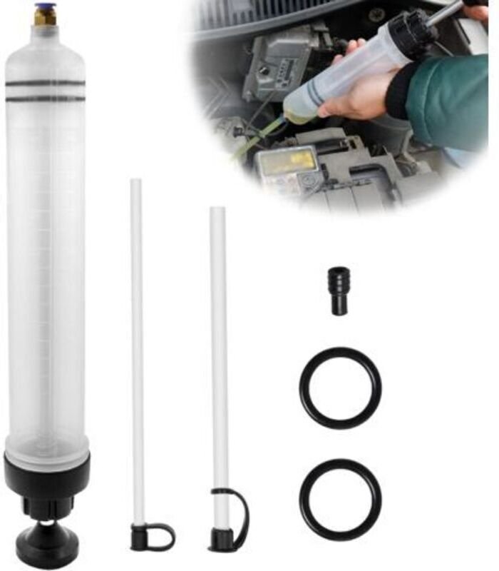 5-teiliges Set mit 500-ml-Ölspritzen, Mehrzweck-Ölablasswerkzeug, Getriebeöl- und Bremsflüssigkeitsabsauggerät – manuell...