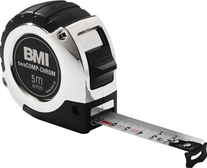 BMI - Taschenrollbandmaß twoCOMP Länge 3 m Breite 16 mm mm/mm eg ii Kunststoff Automatic