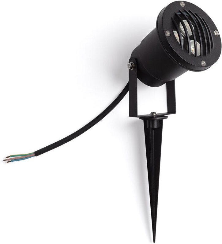 Ledkia - LED-Strahler Aussen 3W mit Erdspiess Gotham 3000K Warmweiß