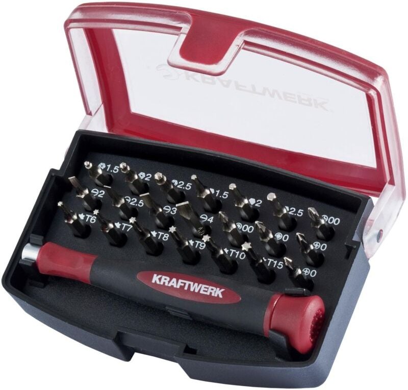 Kraftwerk - 22-t. Präzisions-Bit-Box 4 mm