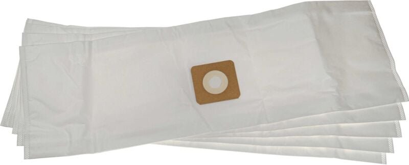 5x Staubsaugerbeutel kompatibel mit Bosch AdvancedVac 20 Staubsauger - Mikrovlies, 85cm x 22.75cm, Weiß - Vhbw
