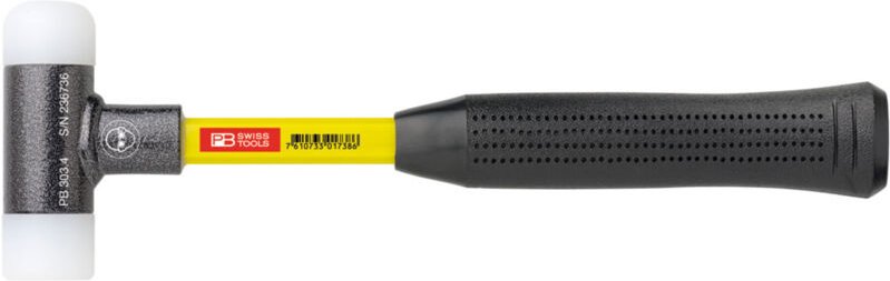 Thumbnail - Pb Swiss Tools - Rückschlagfreier Hammer, mit Nylon-Einsätzen, Superglas-Stiel, 22 mm