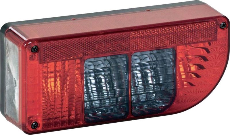 SecoRüt Fahrradträger-Rückleuchte Blinker, Bremslicht, Kennzeichenleuchte, Nebelschlussleuchte, Ref