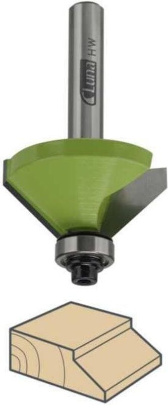 Luna professionelle Fräser mit Fasen und konischen Hartmetallfräsern