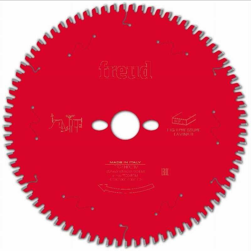 Sägeblatt für Handkreissäge Freud 254 2,8/1,8 AL30 Z80 tp -3° - F03FS09874 -FR24H001M