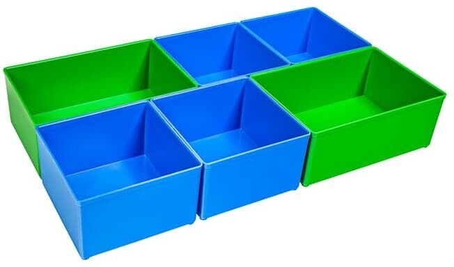 Thumbnail - Bs Systems - Sortimo ProClick Insetboxen-Set ibs CD3 ct M74 bss für ClickTray Werkzeugwanne