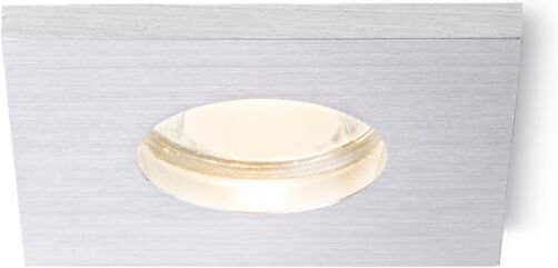 Faretto da incasso ASTOR SQ alluminio pettinato 230V GU10 50W IP65