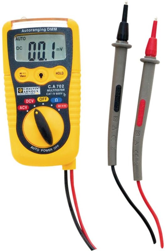 Chauvin Arnoux - c.a 702 Hand-Multimeter digital cat iv 600 v, cat iii 1000 v
