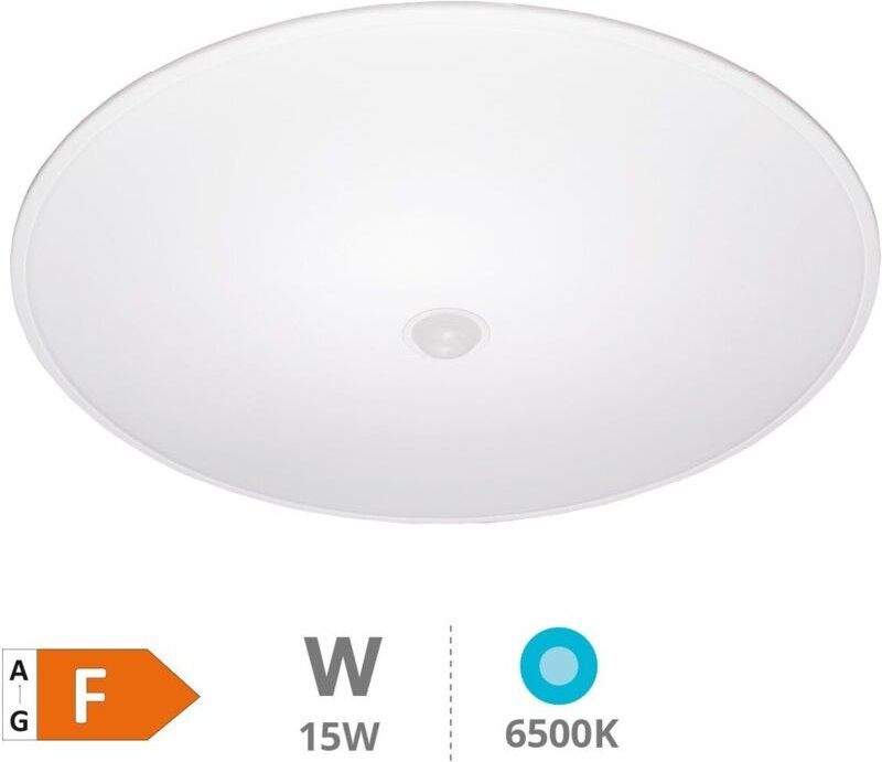 Celano LED-Deckenleuchte mit Bewegungsmelder 15W 6000K