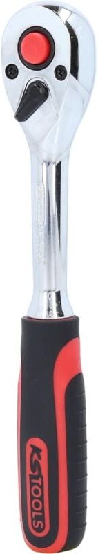 3/8' CHROMEplus Umschaltknarre, 72 Zahn, Kunststoffgriff