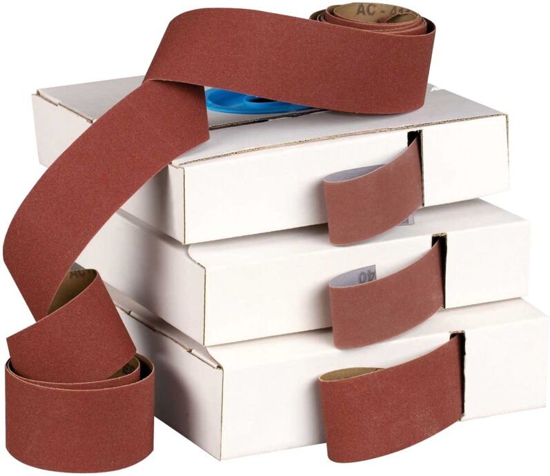 Aluminiumoxid superflexible Schleiftuchrolle, Körnung 38x25, 240 Interflex AC-411-JFE3825.240