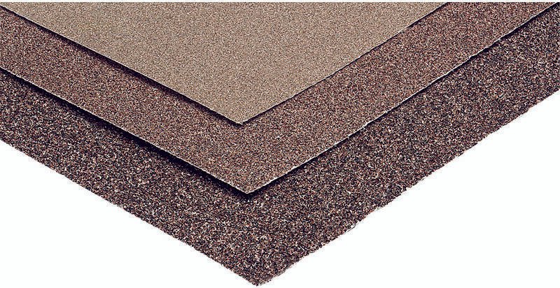 3 Blatt Korund-Schleifpapier 230x280mm Grob (Korn 50)