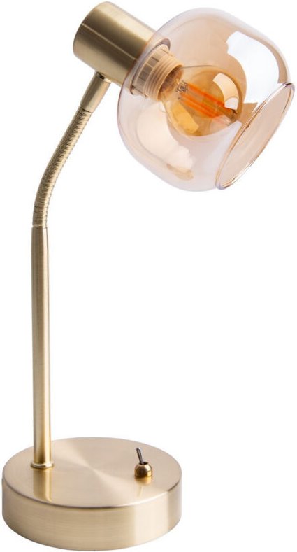 Naeve LIBBY Schreibtischlampe Messing 1xE14