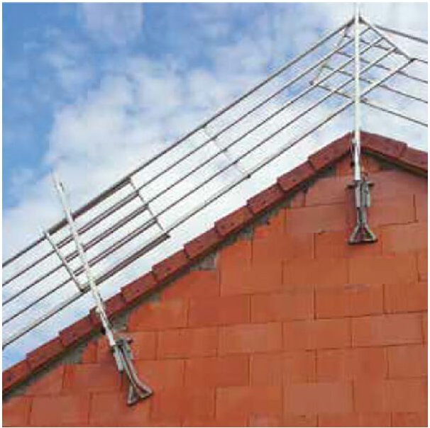 Dachschutz-Set - Geländer Länge 3.00 m - SLFCP/3ML